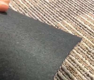 拼块地毯底背材质